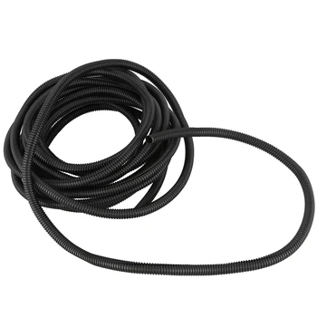 10X25-футовый разъемный провод для ткацкого станка, полиэтиленовая трубка, рукав черного цвета, трубка