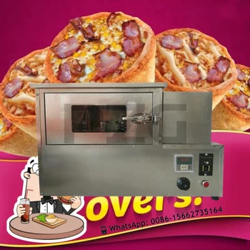 12 шт. / партия Вращающаяся печь для пиццы в форме конуса из нержавеющей стали Kono Cone Pizza Baking Machine Mini