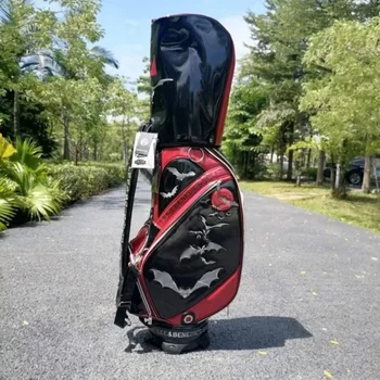 2024 Новая сумка для гольфа, модная высококачественная сумка для гольфа, PU, водонепроницаемый материал, стандартная сумка для гольфа большой емкости
