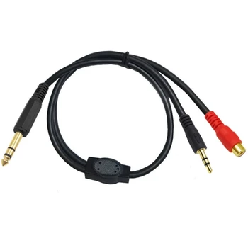 6.35 Штекер TRS-Стерео к Штекеру RCA + Удлинитель кабеля 3,5 3,5 мм от 1 до 2 1/4 