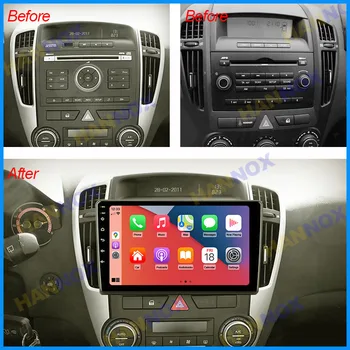 9-дюймовый Сенсорный Экран Android Автомобильный Радио Мультимедийный Плеер Для Kia Ceed ED Навигация GPS Carplay DSP Wifi Bluetooth Авторадио SWC