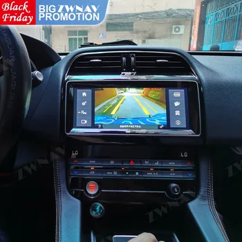 Android Мультимедийный Радиоприемник Для Jaguar XE XEL 2016 2017 2018 GPS Навигация Авто Аудио Стерео Музыкальный Видеоплеер Головное Устройство
