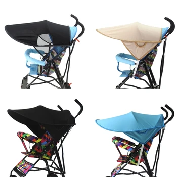 F62D Солнцезащитный козырек для детской коляски, Тент для детской коляски, солнцезащитный козырек от ультрафиолета
