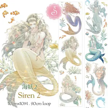 Fairy Siren 2 Планировщик Скотча для домашних животных Washi, План Скрапбукинга 