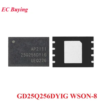 GD25 GD25Q256DYIG GD25Q256 25Q256 WSON-8 WSON8 256 М бит 3,3 В последовательный чип Флэш-памяти IC Новый Оригинальный