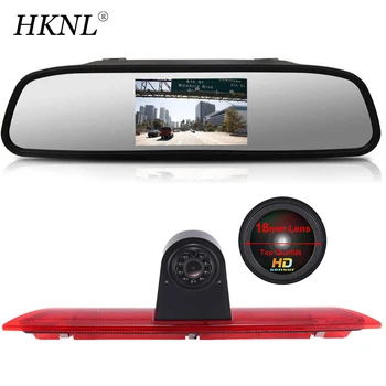 HKNL HD Объектив CCD Автомобильная Камера Заднего Вида С Зеркалом Для Ford Transit tourneo custom Jumbo V363 F150 F250 F350 V636 MK8 Стоп-Сигнал