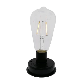 LUDA 1 шт. солнечная светодиодная лампа с вольфрамовой нитью накаливания 2800 К, автоматические датчики освещенности, ограждающие ночные светильники для садовой лампы