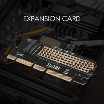 M.2 NVMe SSD NGFF к PCIE 3,0x16 Адаптер M Key Интерфейсная карта Suppor PCI Express 3,0x4 2230-2280 Размер m.2 Полная скорость