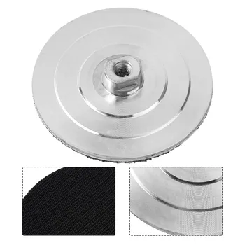 Абразивный полировальный диск для электроинструментов Высококачественная 4-дюймовая алюминиевая накладка для алмазных полировальных дисков M14 M10 M16