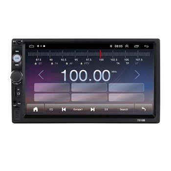 Автомобильный 7-дюймовый HD-плеер Mp5 Player 7010, Подключаемый мультимедийный модуль Bluetooth, громкая связь, экран заднего вида, Интернет, автомобильный универсальный