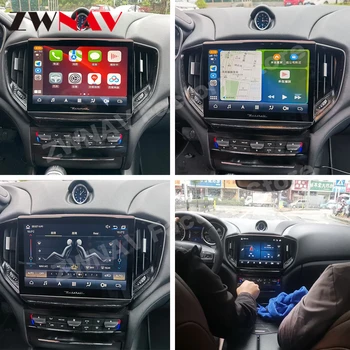 Автомобильный Радиоприемник Для Maserati Ghibli 2014-2021 Android 10 Мультимедийный Плеер С Сенсорным Экраном Видео GPS Головное Устройство Авто Аудио Стерео