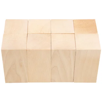 Блоки для вырезания из липы 4 x 2 x 2 дюйма, большой набор блоков для вырезания из дерева для детей, взрослых, начинающих или экспертов