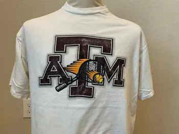 Винтажная теннисная футболка Texas A & M 90-х, размер XL