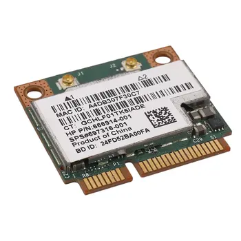 Двухдиапазонная 2,4 + 5G 300M 802.11A/B/G/N Wifi Bluetooth 4,0 Беспроводная карта Half Mini Pci-E Для Hp Bcm943228Hmb Sps 718451-001