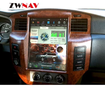 Для Nissan Patrol 5 Y61 Вертикальный экран Carplay Android 11 Автомобильный 2 Din Мультимедийный Авто GPS Аудио Стерео DSP Авторадио