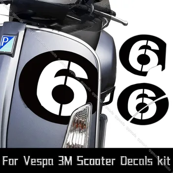 Для Vespa Sei Giorni GT GTS GTL GTV 125-300cc Мотоцикл Наклейка Скутер Супер 