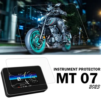 Для Yamaha MT-07 2023 Аксессуары: Защитная пленка TFT LCD для приборной панели MT07, Защитные Пленки для ЖК-экрана MT-07