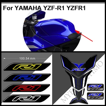 Для YAMAHA YZF-R1 YZFR1 YZF R1 R 1000 Бак Мотоцикла Накладка Наклейки Наклейки Протектор Эмблема Логотип Газовое Колено Комплект