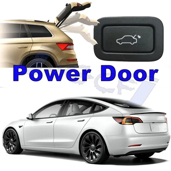 Задняя Дверь Автомобиля С Электроприводом Задняя Дверь Автоматическая Амортизация Стойки Багажника Привод Громкой Связи Электрическая Крышка Поддерживает Стойку Для Tesla Model 3 Model3 M3
