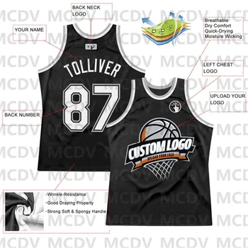 Изготовленная на заказ черно-бело-серая баскетбольная майка с оригинальным принтом, название команды, номер жилета, Одежда для тренировок для взрослых/молодежи