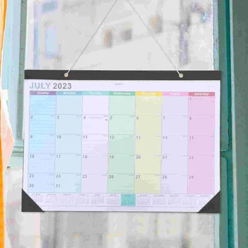 Календарь обратного отсчета, английский настенный календарь, Ежемесячный календарь, настенный календарь для дома
