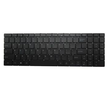 Клавиатура для ноутбука Ninkear N16 Pro Английский АМЕРИКАНСКИЙ с подсветкой черного цвета Новая