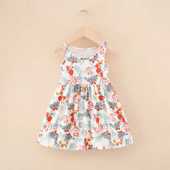 Летняя Корейская детская одежда 2023 года, детская одежда для малышей, платье для девочек 1-3 лет, платья для девочек из молочного шелка с цветочным принтом, платья для девочек