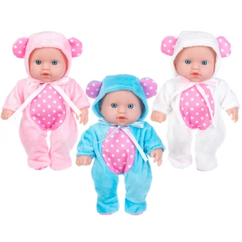Модные детские Куклы Pop Reborn Silico Bathrobre Vny 20 см Born Poupee Boneca Детские Мягкие Игрушки Для Девочек