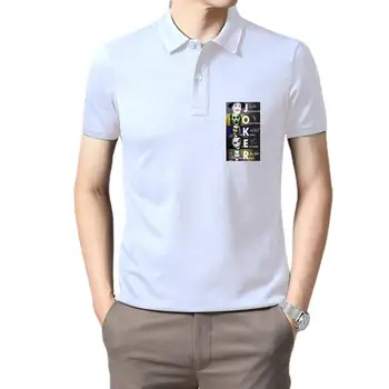 Мужская одежда для гольфа, футболка Joker Joaquin Phoenix, вдохновленная фильмами Jack Mark Heath Jokers, футболка поло с пользовательским рисунком для мужчин