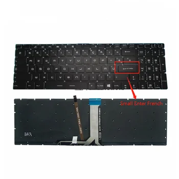 Новая клавиатура French/FR Clavier с RGB подсветкой Для MSI GT62 GT72 GE62 GE72 GS60 GS70 GL62 GL72 GP62 GT72S CX62 GL63 GL73 GS72V CX72