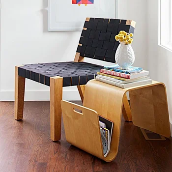 Простой журнальный столик типа N, книги, качественные столы из массива дерева, креативный и практичный приставной столик, прикроватные тумбочки для дивана в скандинавском стиле