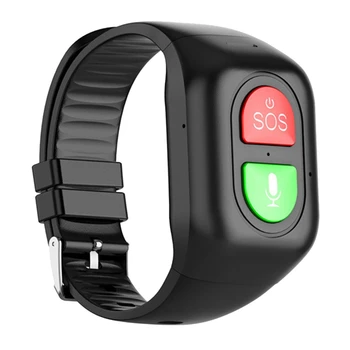 Смарт-часы для пожилых людей GPS-трекер 4G телефон Часы Спортивный браслет Пульсометр
