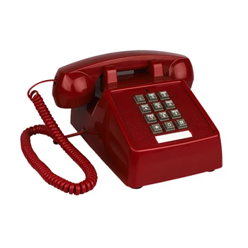 Стационарные Телефоны для Домашнего Офиса Гостиницы Школы Проводной Однолинейный Тяжелый Настольный Базовый Телефон для Пожилых Людей Ретро Классический Телефон