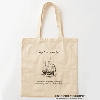 Сумка-тоут seven illustration для девочек, ручная сумка Pacakge, женские Эко-сумки для покупок через плечо многоразового использования, Bolsas De Tela