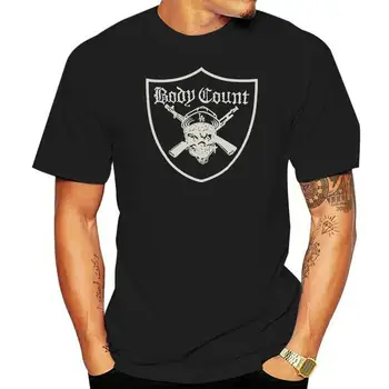 Футболка Body Count Music Tour 2020 Черная мужская футболка S-Xxl 1 повседневная футболка