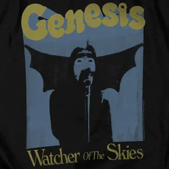 Футболка Genesis Band WATCHER OF THE SKIES полноразмерная черная футболка ND793 с длинными рукавами