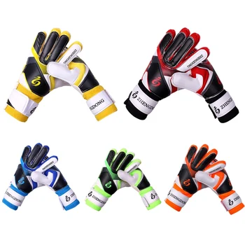 Футбольные износостойкие латексные перчатки для пальцев Футбольного вратаря, нескользящее защитное снаряжение, спортивный инвентарь на открытом воздухе