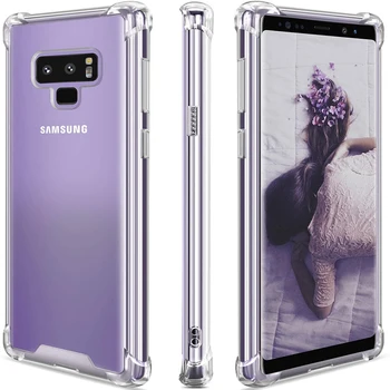 Чехол Для телефона Samsung Galaxy S20 Ultra S21 Plus S20 S10 S9 S8 S7 Galaxy NOTE 20 10 9 Прозрачный Мягкий ТПУ Ультратонкий Защитный Чехол